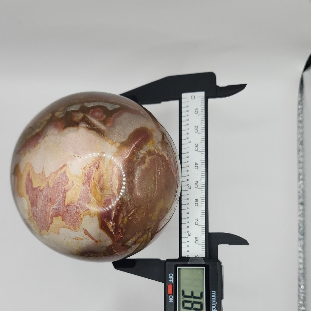Elegant Mookaite Sphere - Picture 6 of 8